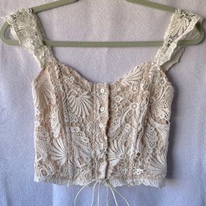 Winston White Sevilla Top in XS